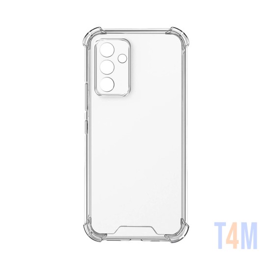 Funda de Silicona con Esquinas Duras para Samsung Galaxy M52 5g Transparente